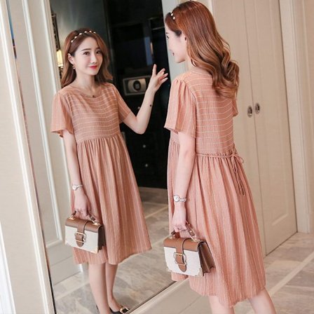 Gravidkläder med korta ärmar, sommar