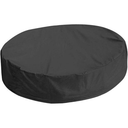 Runde svømmebassengdeksel for barn Utendørs sandkasse leketøy beskyttende