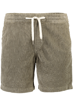 Lindbergh Corduroy Shorts Herr Grön S