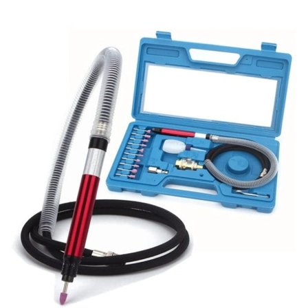 Air Micro Die Kvern Blyant Professional 65,000 RPM Høyhastighets Skjæring Tre Smykker Polering Sliping Gravering Pneumatisk verktøy