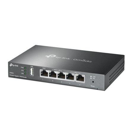 TP-Link SafeStream TL-R605 Router 4-port switch Kabling