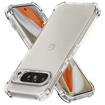 Google Pixel 9 / Pixel 9 Pro - Bumper Extra Stöttåligt Slim Mjuk Skal
