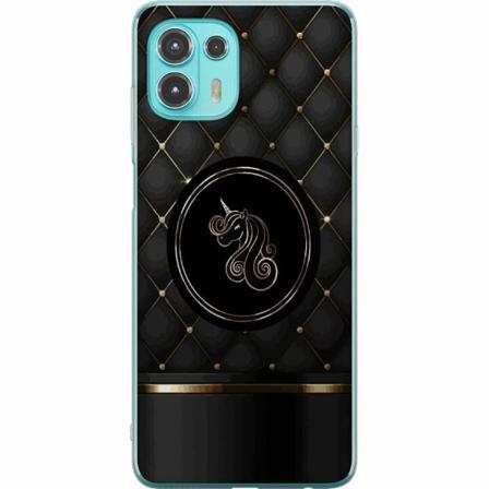 Motorola Edge 20 Lite Genomskinligt Skal Luxury Unicorn