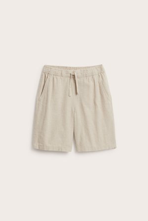 Kappahl | Shorts i linblanding Beige 164 | Beige