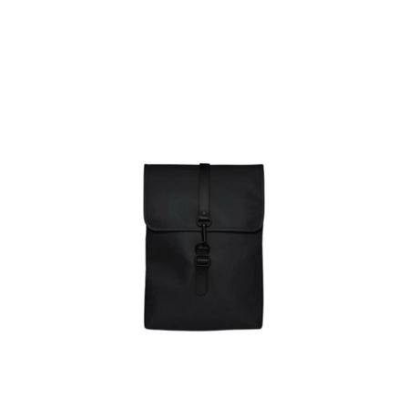 Rains Black Rugzak , Zwart , Heren , Maat: ONE Size Rugzakken