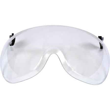 3M SecureFit X5-SV01-CE Lyhyt visiiri AS/AF, polykarbonaatti Kirkas, Silmien ja kasvojen suojaus