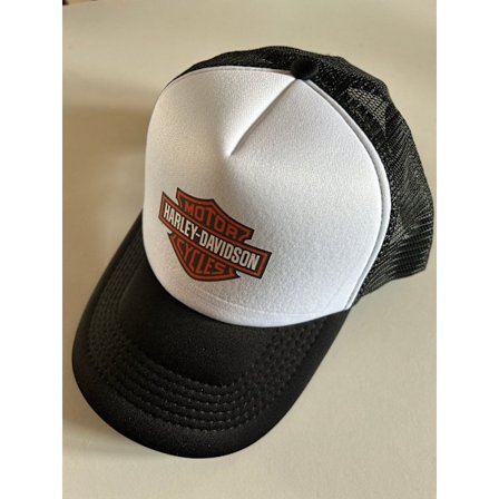 VITSVART HD HARLEY TRUCKERKEPS SNAPBACK