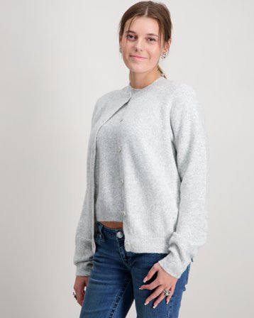 Grunt GRIben Knit Cardigan Grau Pullover Mädchen - Kids Brand Store