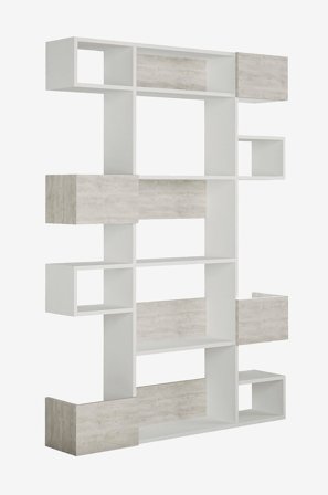 Homitis - Hylle NihoMustard - Hvit - Bokhyller - Fra Homeroom