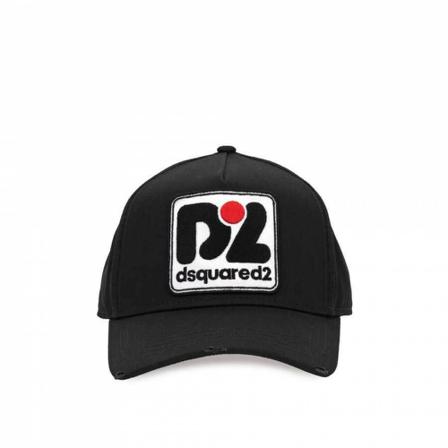 Dsquared2, Caps Zwart, Heren, Maat:ONE Size