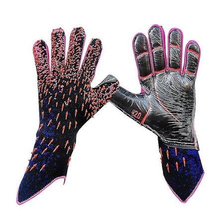 Ammattimaiset silikonikumiset vedenpitävät liukumattomat hanskat lateksi aikuiset lapset jalkapallomaalivahdin hanskat / 13 väriä saatavilla