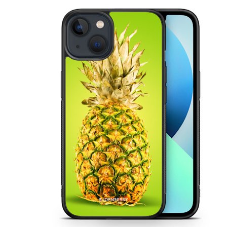 Bjornberry Skal iPhone 13 Mini - Grön Ananas