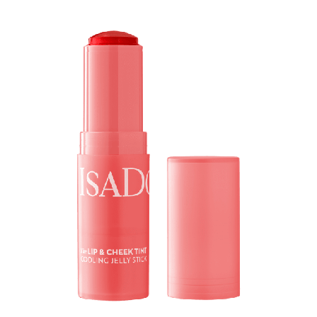 IsaDora The Lip & Cheek Tint Cooling Jelly Stick Rouge solpuder Unisex Orange 12 G