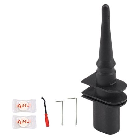 Utendørs lufttemperatursensor med prøvetakingssett, passer til 3/5/7-serien 65816905133 Svart