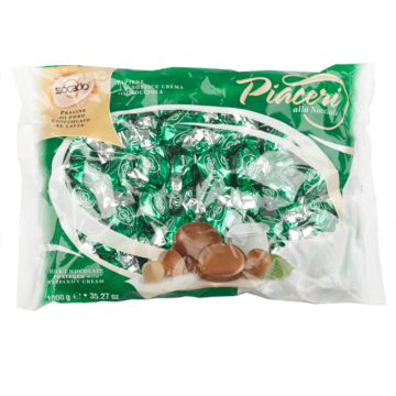 CHOKLAD PRALIN HASSELNØTT GRÖN