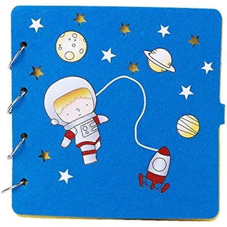 RiToEasysports Skissblock Album Dubbelsidig Målnings- och Skrivtavla för Målning Klotter Tecknat Album (Alien Album) Vetenskaps- och Utbildningsleksak