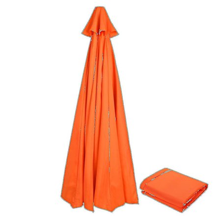 Bestselger Erstatning Stoff Hage Parasoll Baldakin Deksel For 6/8 Arm Terrasse Sol Paraply 50% Tilbud