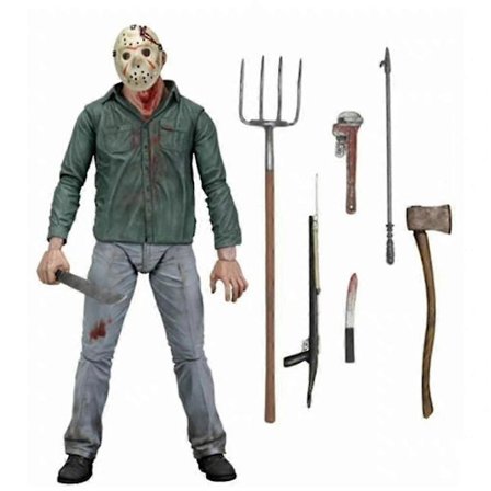 Halloween Friday The 13th Scale Ultimate Part 3 Movie Jason Toimintahahmosetti