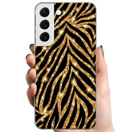 Samsung Galaxy S22 5G TPU Matkapuhelimen kuori Kulta & Kiiltä