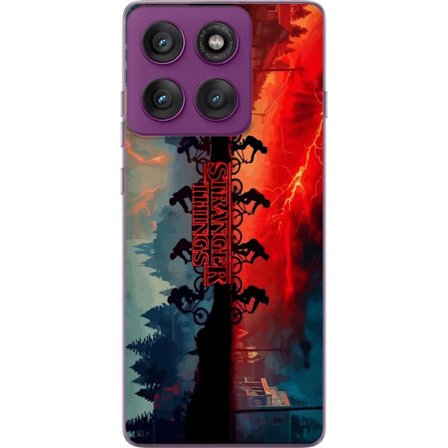 Kompatibelt Mobildeksel til Motorola Edge 60 Pro Madison Beer kollasj i Y2K-estetikk med stjerner, pastellfarger og pop-inspirert design