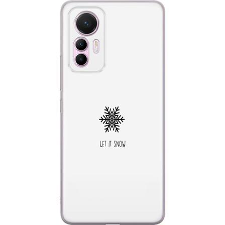 Xiaomi 12 Lite Gjennomsiktig deksel La det snø
