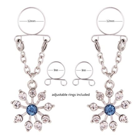 2 kpl/setti Vääriä Nänninrenkaita