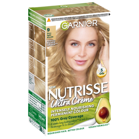 Garnier Nutrisse Permanent Nourishing Hair Color Nivå 3 Hårfärg Dam Brun ONESIZE
