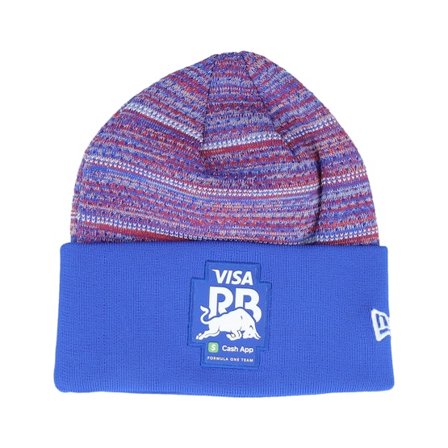 New Era - Motor Blau cuff Mütze - RB F1 24 Team Wide Knit Blue Cuff @ Hatstore