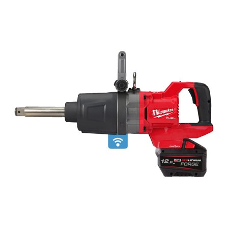 Milwaukee M18 ONEFHIWF1D-121C Slagmuttertrekker med batteri og lader, Maskiner