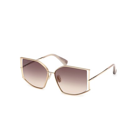 Max Mara -Aurinkolasit - Gold Square - Max Mara MM0142 32F 5915