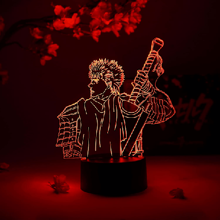 Guts Branded Swordsman Otaku Lampa – Berserk – Anime Lampa Fig