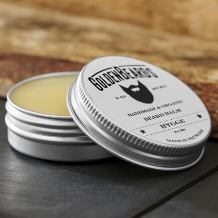 Hygge Organic Beard Balm 30ml for Men - Beard conditioners