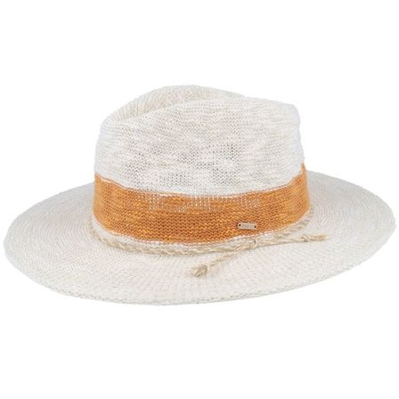 Barts - Vit fedora Hatt - Ponui Hat Cream Fedora @ Hatstore