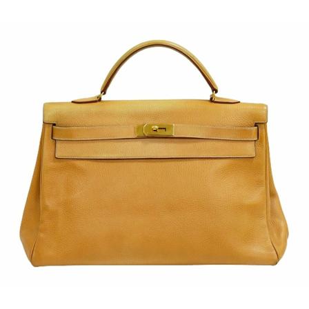 Hermès Vintage, Pre-owned Handbag Bruin, Dames, Maat:ONE Size
