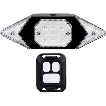 Cykel trådlös fjärrkontroll blinkers bakljus natt