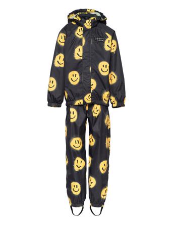 Whalley Outerwear Rainwear Rainwear Sets Svart Molo