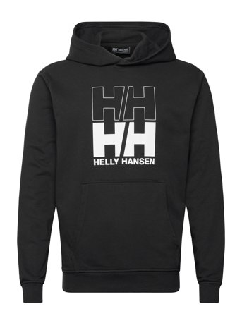 Core Graphic Sweat Hoodie Black Helly Hansen
