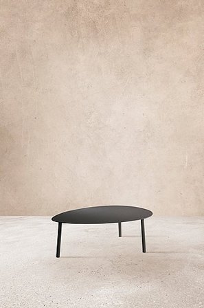 Jotex - Soffbord 76x109 Cm Aluminium Svart BIBBONA - Köp Utesoffbord hos Jotex