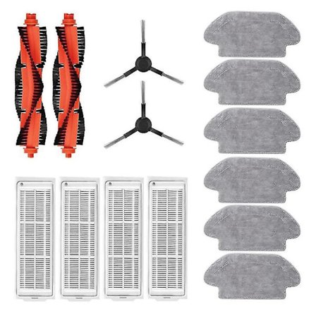 Kompatibel med Mi Robot Vacuum Mop Pro P Rengöringsrobot Stytj02ym, huvudsidoborste Hepa-filter mopp C