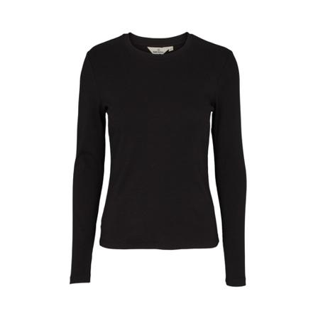 Basic Apparel Ludmilla Long Sort, Dame Langærmet