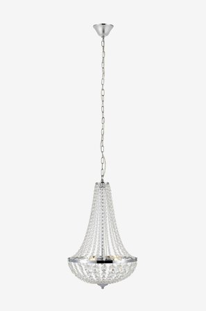 Markslöjd - GRÄNSÖ lysekrone - Krom - Krystallysekroner - Fra Homeroom