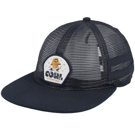 Coal - Zwart trucker Cap - Ripley Black Trucker @ Hatstore