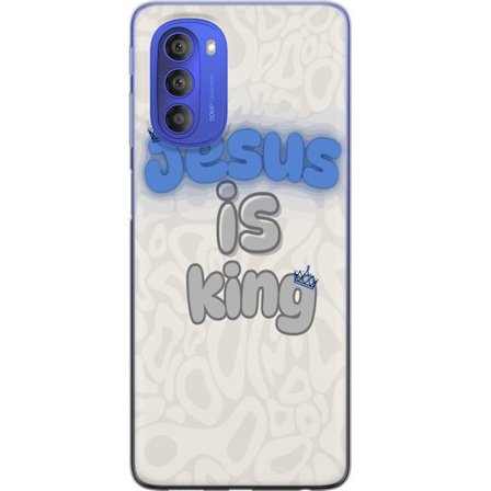 Kompatibel Mobilcover til Motorola Motorola Moto G51 5G Jesus er konge