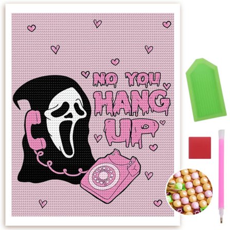 Skelett Dödskalle Diamantmålningssatser för Nybörjare 5D Full Borr Målningssats Konst DIY Borr Diamantkonstsats för Hem Väggdekor