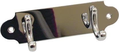 Habo 1803-3 CH Håndklehenger 45 mm, blankkrom 3 stk. kroker, Baderom