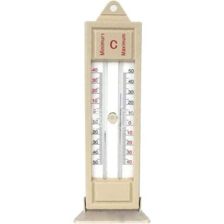 Digitalt drivhus termometer, maks min termometer - utendørs rom hage drivhus vegg, klassisk design vegg termometer
