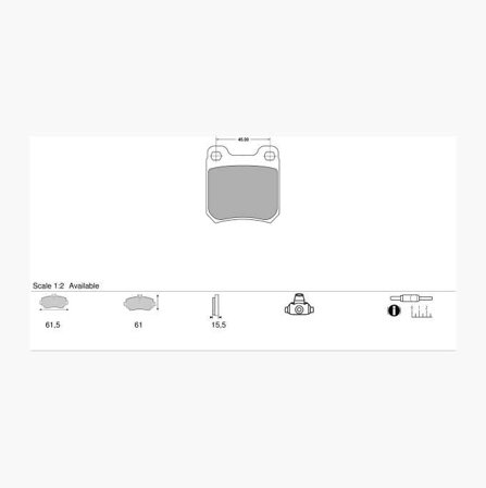 Bromsbelägg - Biltema