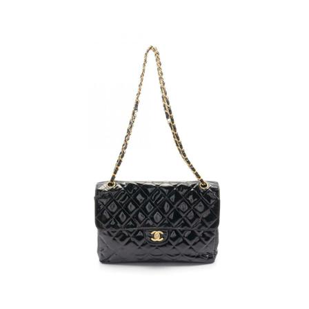 Chanel Vintage Pre-owned Shoulder Väska svart, Dam Vintage Väskor, Dam, Storlek: ONE SIZE