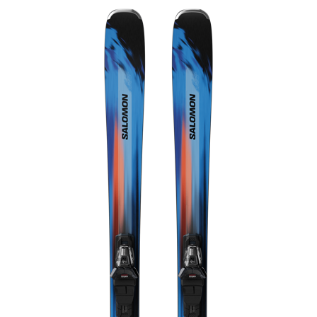 Salomon - Alpinski: Set Alpinski E Stance 84 + M11 Gw L90 - Azure Blue Nasturtium