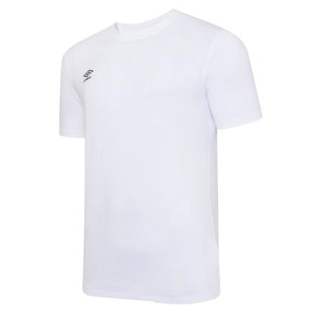 Umbro Barn/barnklubb Fritids T-shirt 7-8 År Vit/svart